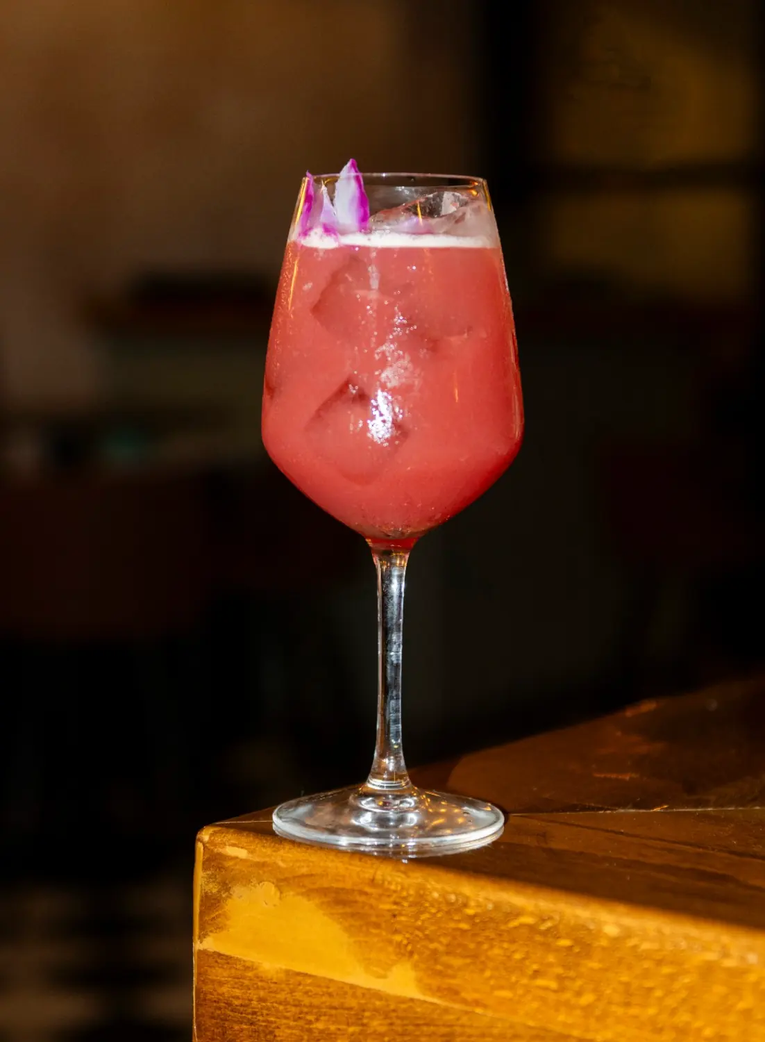 Ροζ cocktail στο Gisèle